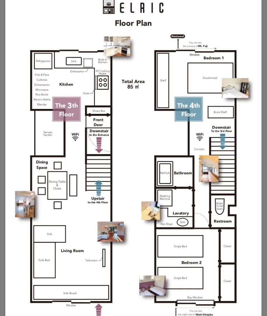 House Elric 3Rd Aparthotel Tokyo 0*,  Japan